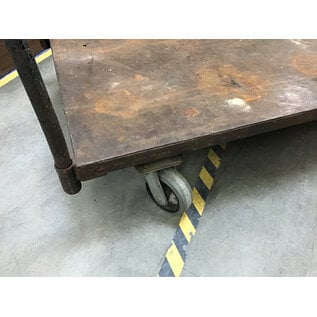 72x36” Metal flatbed cart - some rust 1/26/26