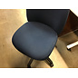 Navy blue cushioned adjustable desk chair - some wear, no arms 2/3/26