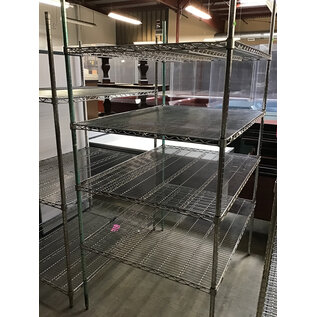 36x48x78” Metal wire rack 2/9/26