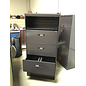 18x30x64” Dark grey 5 drawer top sliding shelf lateral file cabinet 2/9/26