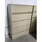 18x42x64 1/2” Beige metal 5 drawer sliding top shelf lateral file cabinet 2/9/26