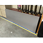 30x74” Grey metal frame pin board 2/9/26
