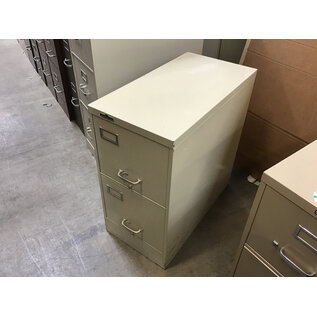 28x15x29” Beige metal 2 drawer file cabinet 2/10/26