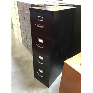 Black 4 drawer vertical file cabinet 2/10/26