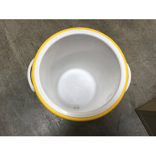 Yellow Igloo 5 gallon water cooler with dispenser- used, very clean 2/17/26