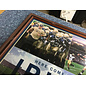 26 1/2x20 1/2” ND football framed print - some scuffs 2/20/26