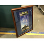 26 1/2x20 1/2” ND summer season framed print - some scuffs 2/20/26