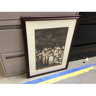 28x21” Grotto candles framed print 2/24/26