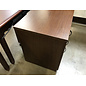 24x72” Dark wood laminate L shape desk with 42” left return and hutch - some scratches 3/2/26