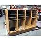 12x39 1/2x24” Wood laminate mail unit with extra dividers 3/11/26
