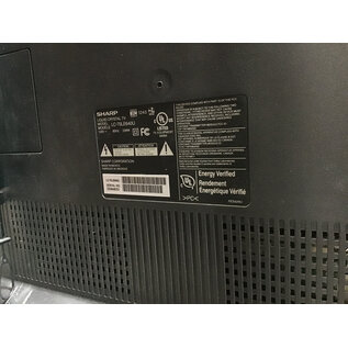 Aquos Sharp 70” LC-70LE640U TV - No stand or remote 4/17/26