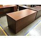 30x66x28 1/2” Light cherry color laminate left pedestal desk 4/21/26