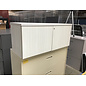 15 1/2x42x17 1/2” White wood laminate 2 door upper cabinet 4/22/26