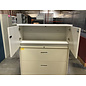 15 1/2x42x17 1/2” White wood laminate 2 door upper cabinet 4/22/26