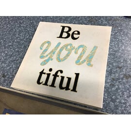 14x14” Motivational canvas art 4/29/26