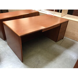 36x72x30” Light cherry color right pedestal desk 6/10/26