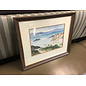 18x22” Beach scene wood framed print 6/26/26