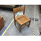 Sled base frame wood chair - some wear 9/22/27