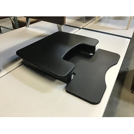 30” Varidesk black ProPlus adjustable tabletop desk 7/2/26