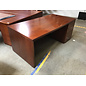 36x72x29 1/2” Kimball cherry wood right pedestal desk 7/7/26