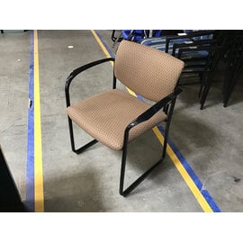 Beige pattern Steelcase Player side chair 7/7/26
