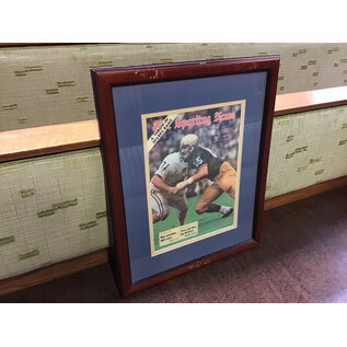 18 1/2x22 1/2” Walt Patulski 1971 framed magazine cover 7/8/26