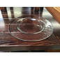 13” Glass dinner plate 7/10/26