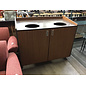 26x50x41” Double trash bin cabinet on castors - no bin included 7/14/26