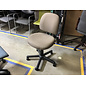 Tan fabric cushioned adjustable height desk chair 7/15/26
