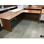 30x72” Oak color laminate L shape desk with 24x60” left return 7/27/26