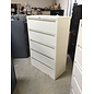 18x36x55 1/2” White 5 drawer metal lateral file cabinet 7/28/26