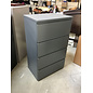 19 1/2x29 1/2x49 1/2” Grey metal 4 drawer lateral file cabinet 7/28/26