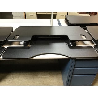48” Varidesk ProPlus 48 - adjustable height table/desktop standing desk - some peeling on finish 8/7/26