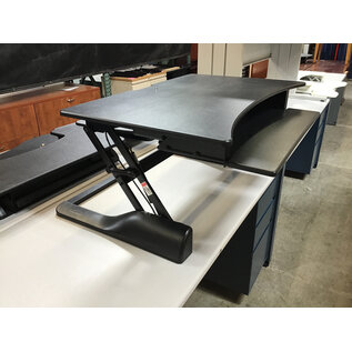 36” Innovative black adjustable height table top standing desk 8/7/26