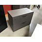 19x36x28” Dark gray metal 2 drawer lateral file cabinet 9/2/26