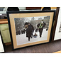 25x21” Students playing in winter framed print 9/2/26
