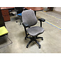 Grey swirl pattern fabric cushioned adjustable desk chair 9/17/26