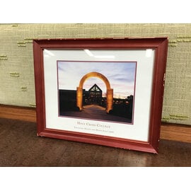 13x16” Holy Cross College framed print 9/18/26