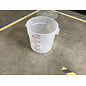 18 quart plastic measuring buckets 9/22/26
