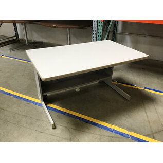 30x48x27” Light grey laminate top metal frame computer table 9/28/26
