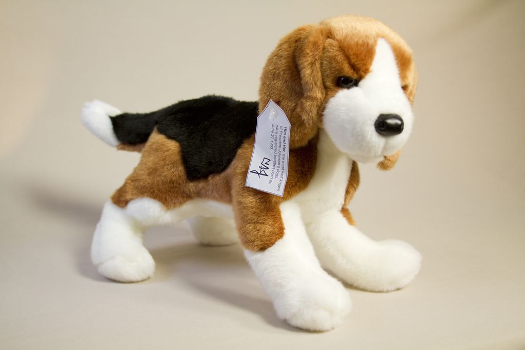beagle plush toy