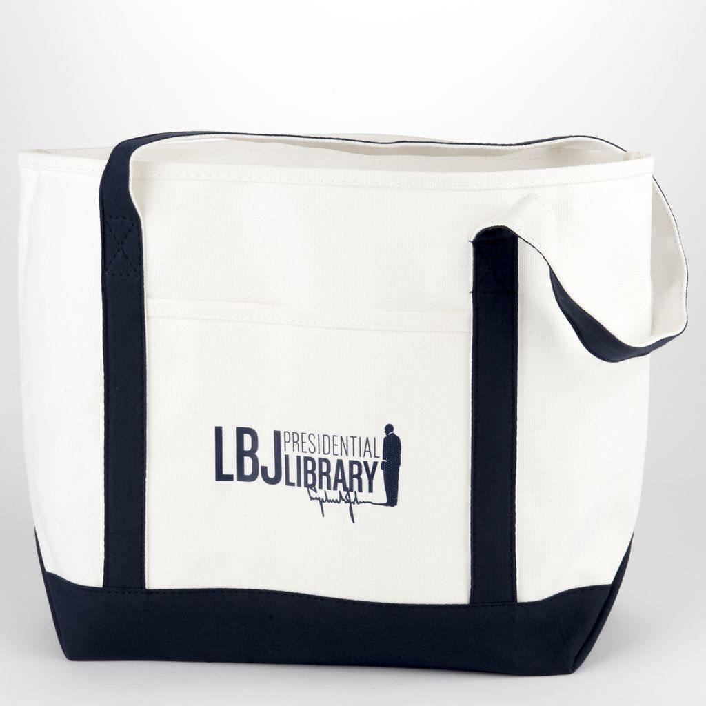 Lbj Library Canvas Tote Bag