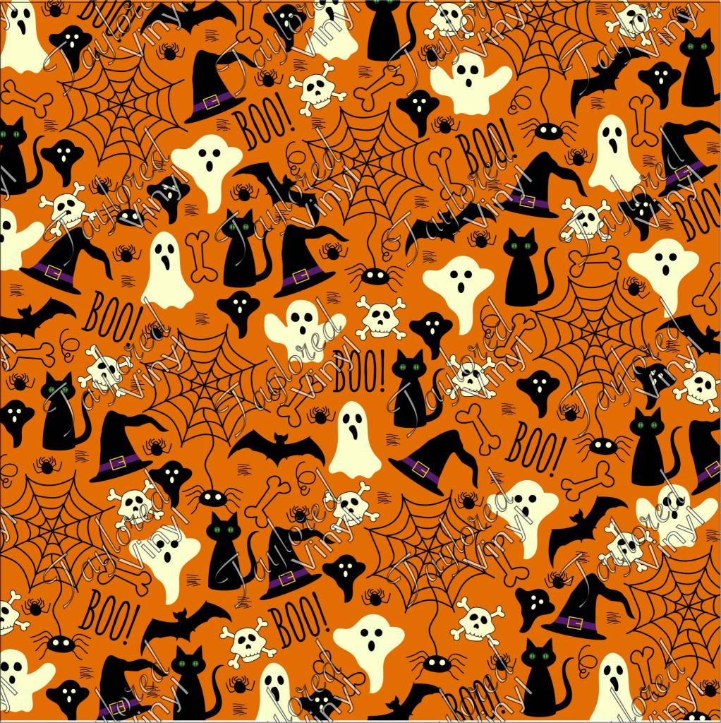 siser halloween theme 01 printed htv taylored vinyl