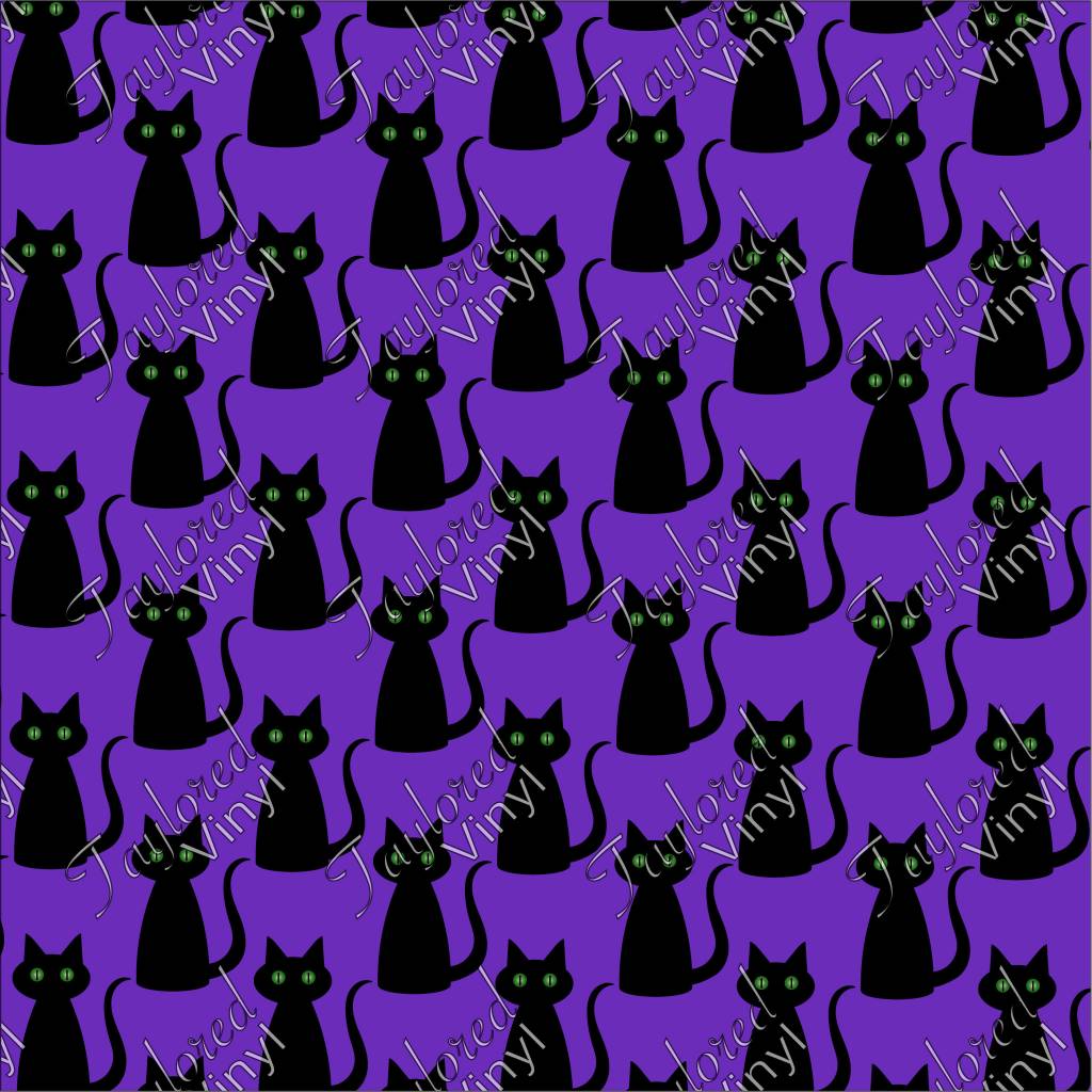 oracal halloween black cat