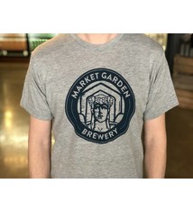 Navy Indians Beerhio T-shirt - Market Garden Brewery Store