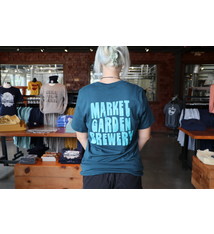 Navy Indians Beerhio T-shirt - Market Garden Brewery Store