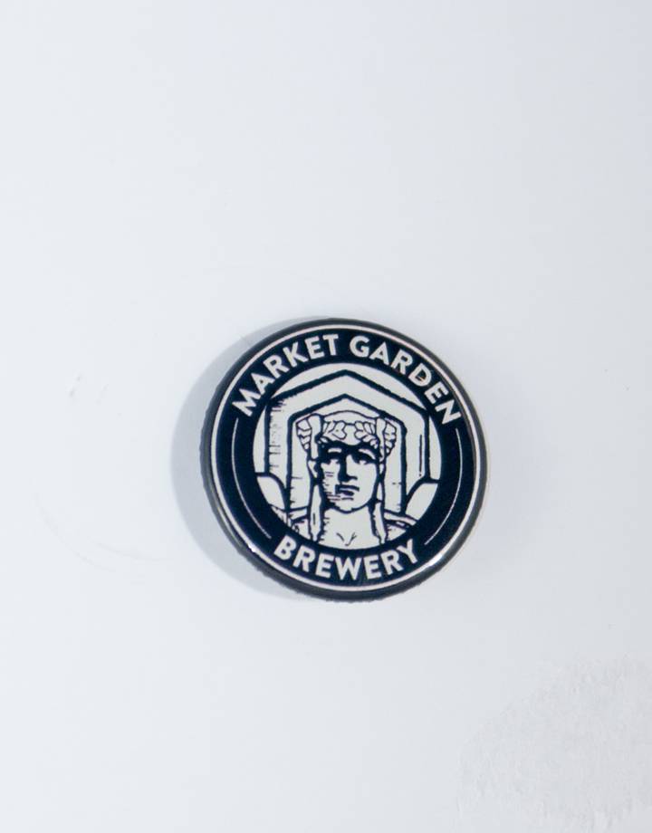 Guardian Navy Button Pin