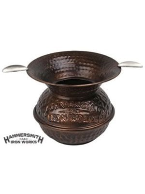 Quality Importers QI Hammered Spittoon Ashtray