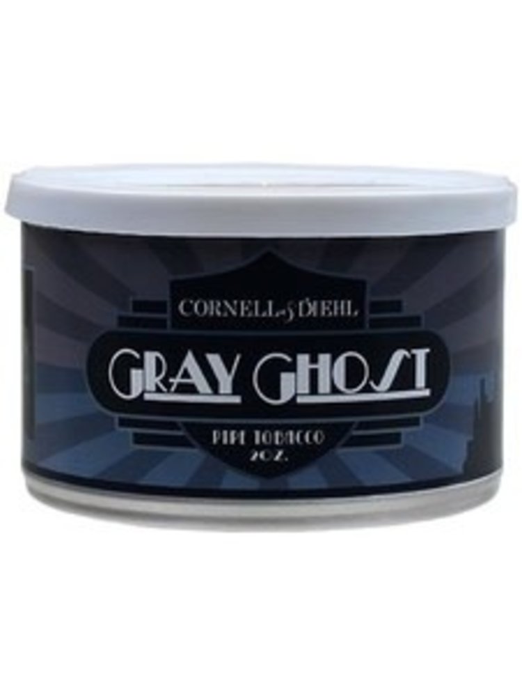 Cornell & Diehl C&D Pipe Tobacco Gray Ghost Tins 2 oz.