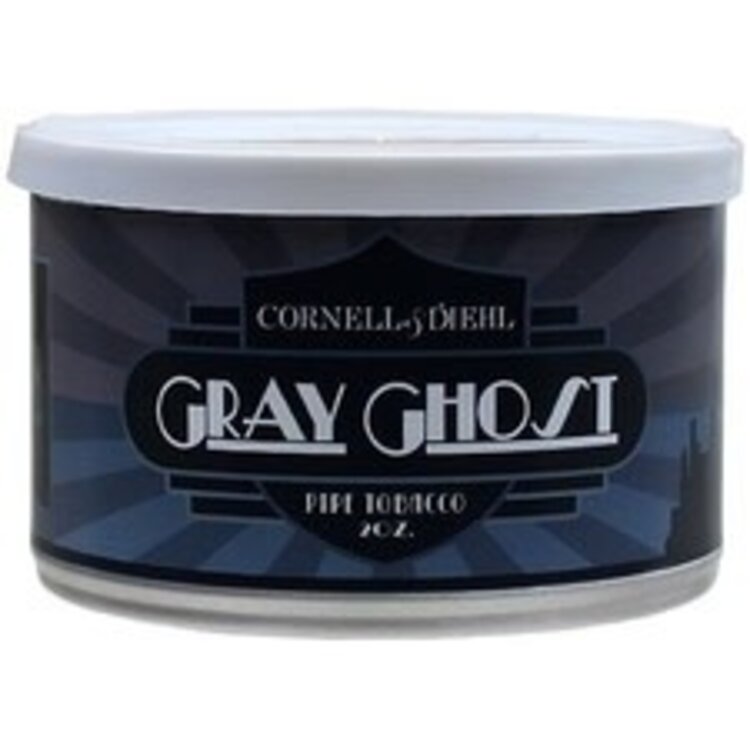 Cornell & Diehl C&D Pipe Tobacco Gray Ghost Tins 2 oz.